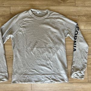 JAMES PERSE “Yosemite” Long Sleeve Sweatshirt. Size 0. Cement color.